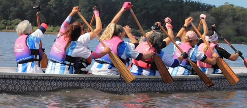 Seis palistas de Rosas del Mar representarán a Mar del Plata en el Mundial de Bote Dragón en Francia