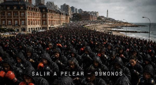 99MONOS lanzó “Salir a Pelear” y lo presentará en vivo el 19 de septiembre en Vorterix MDP