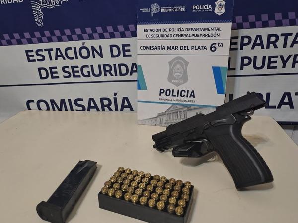 Violencia familiar: secuestran pistola de la vivienda de un hombre denunciado