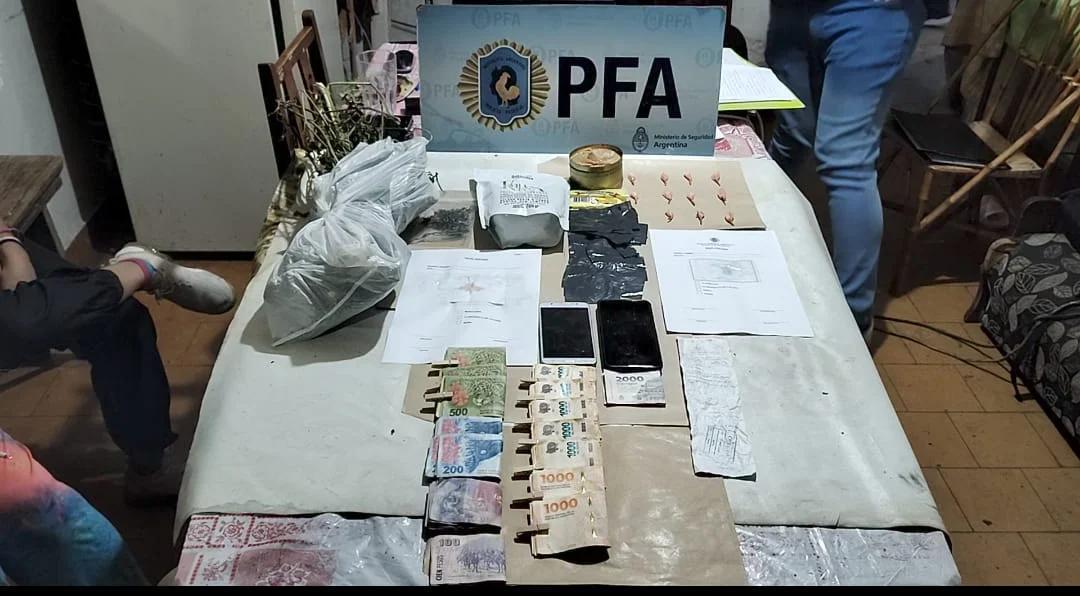 Una mujer vendía cocaína a pesar de tener arresto domiciliario