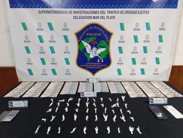 Desmantelan puntos de venta de droga en Parque Camet y detienen a tres personas