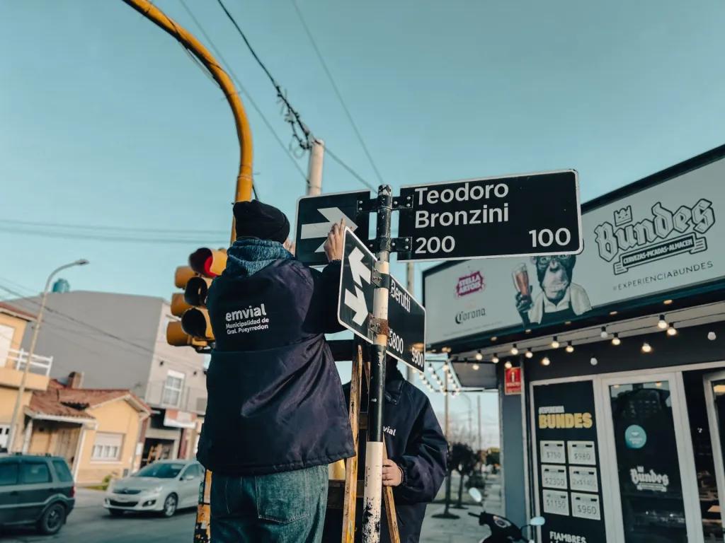 Mar del Plata cambia el sentido de circulación en la calle Teodoro Bronzini y Ortega y Gasset