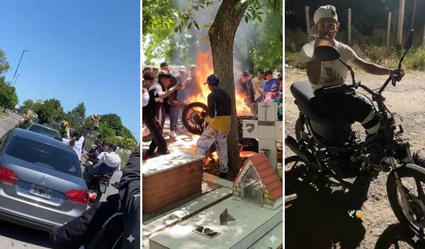 Despiden con un ritual tumbero al adolescente asesinado en La Plata