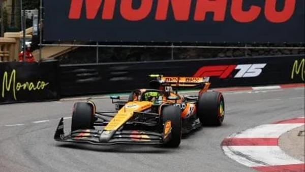 GP de Mónaco: Norris fue el mejor en la qualy y largará primero este domingo
