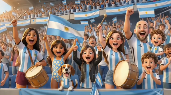 El Mundo de Chani lanzó “Las Hinchadas del Mundial”, un álbum que mezcla fútbol, idiomas y canciones