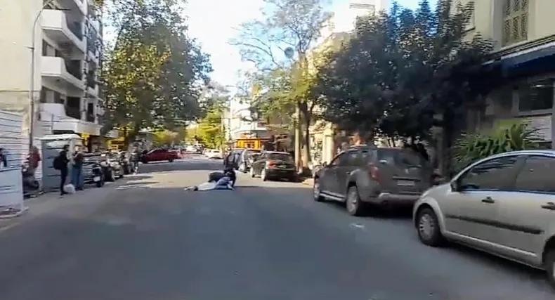 Mujer de 86 años fue atropellada por una moto 