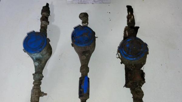 Detienen a un hombre por robar medidores de agua en Constitución