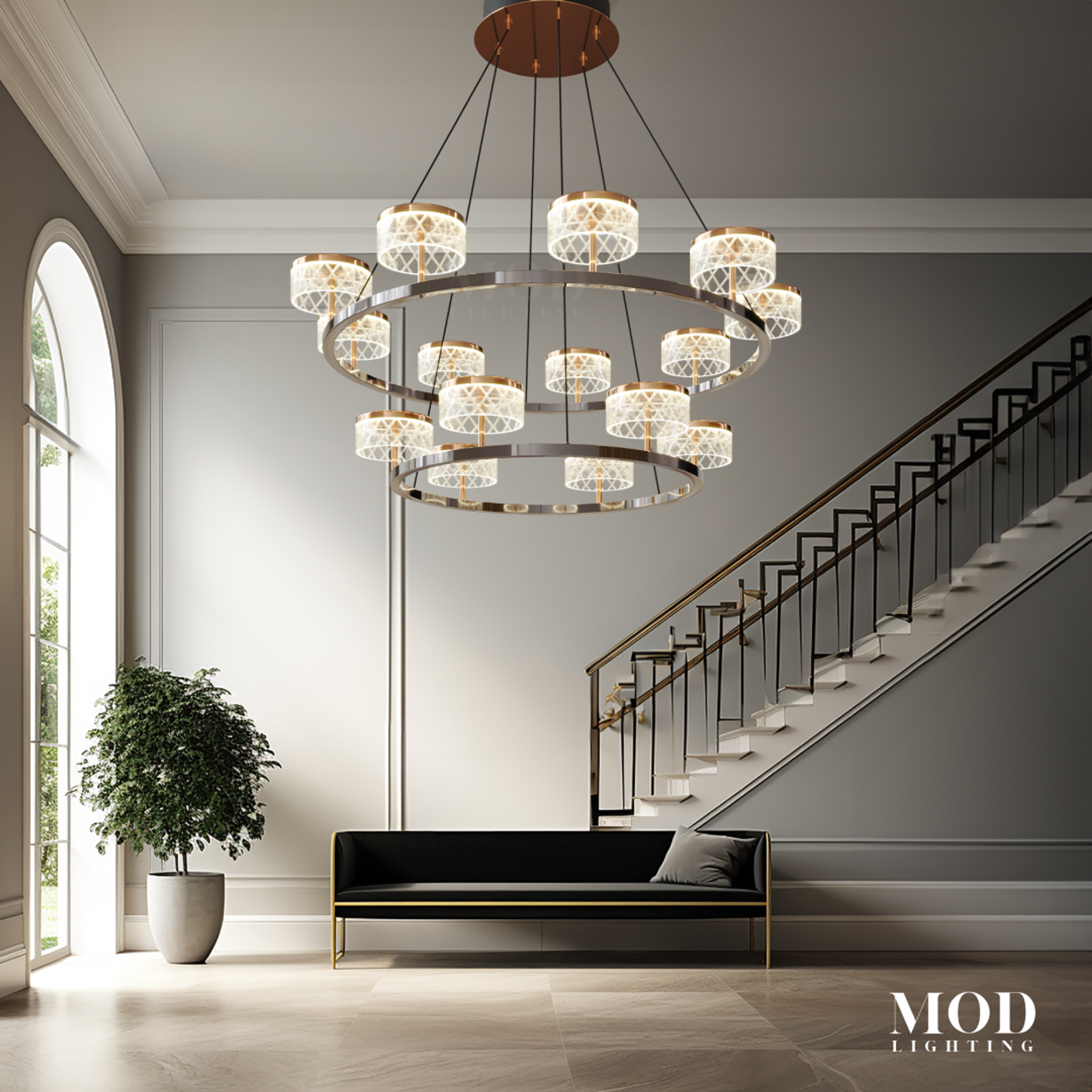 Emma Hanging Chandelier hover