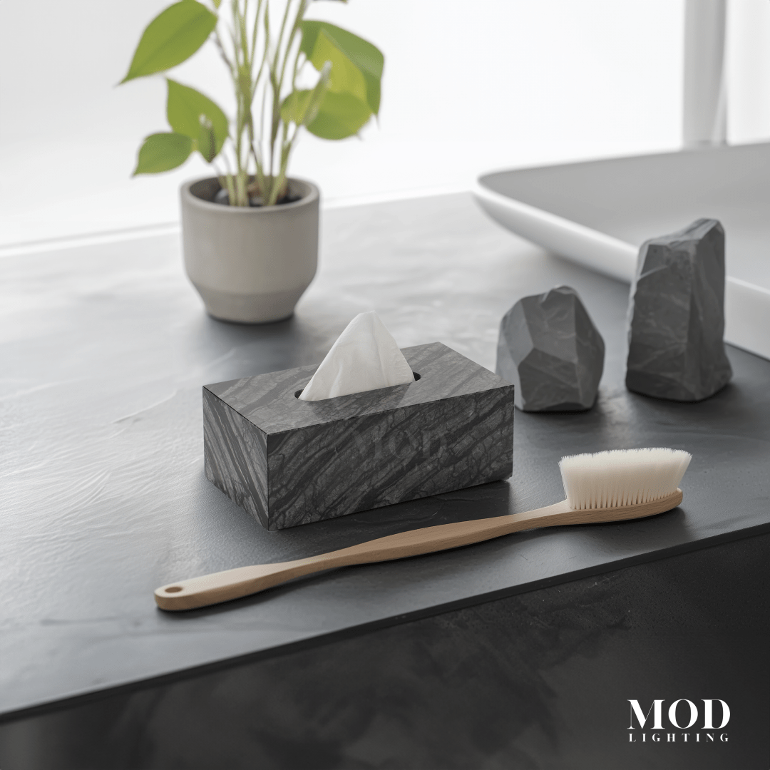 Timber Vein Marble Tissue Box hover