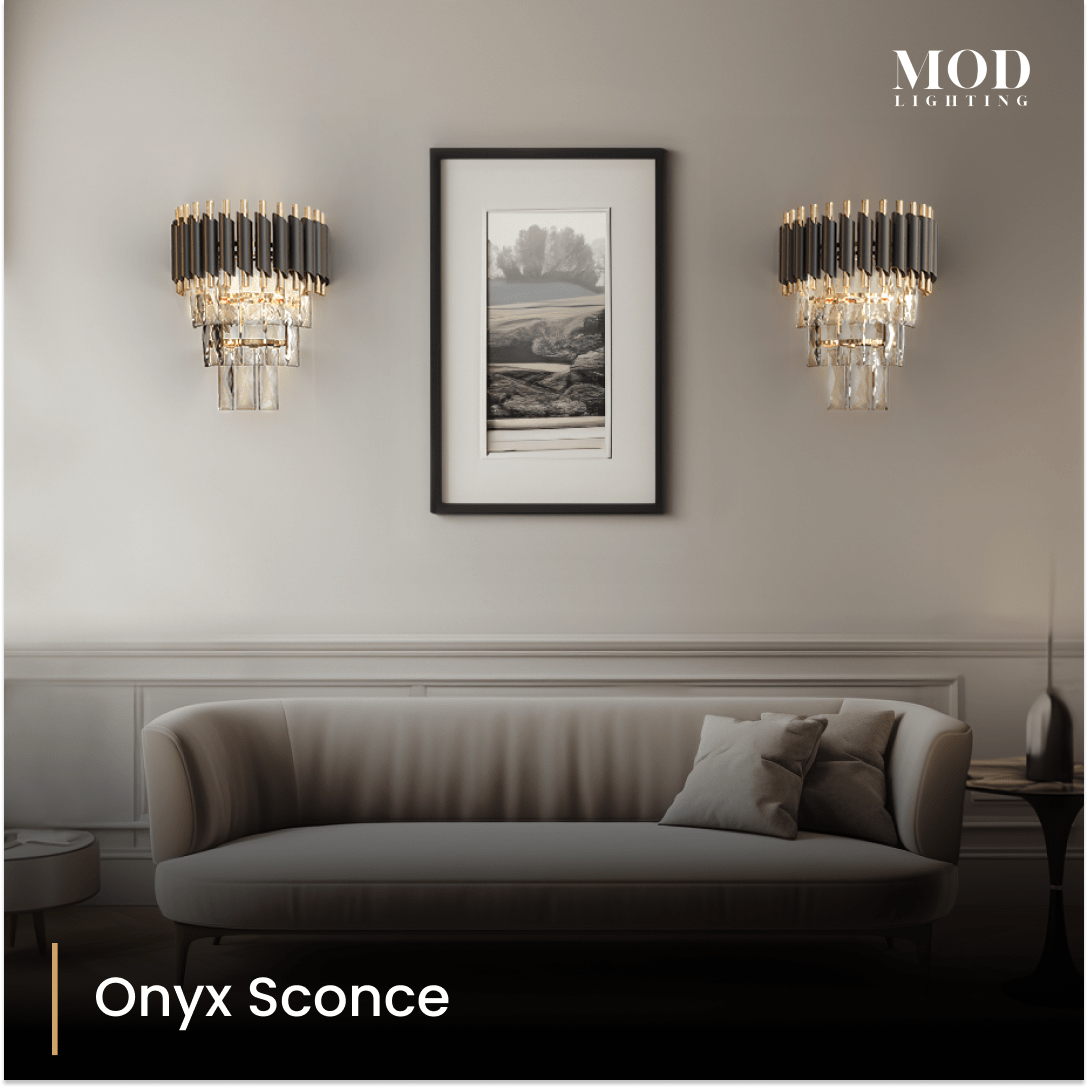 onyx sconce