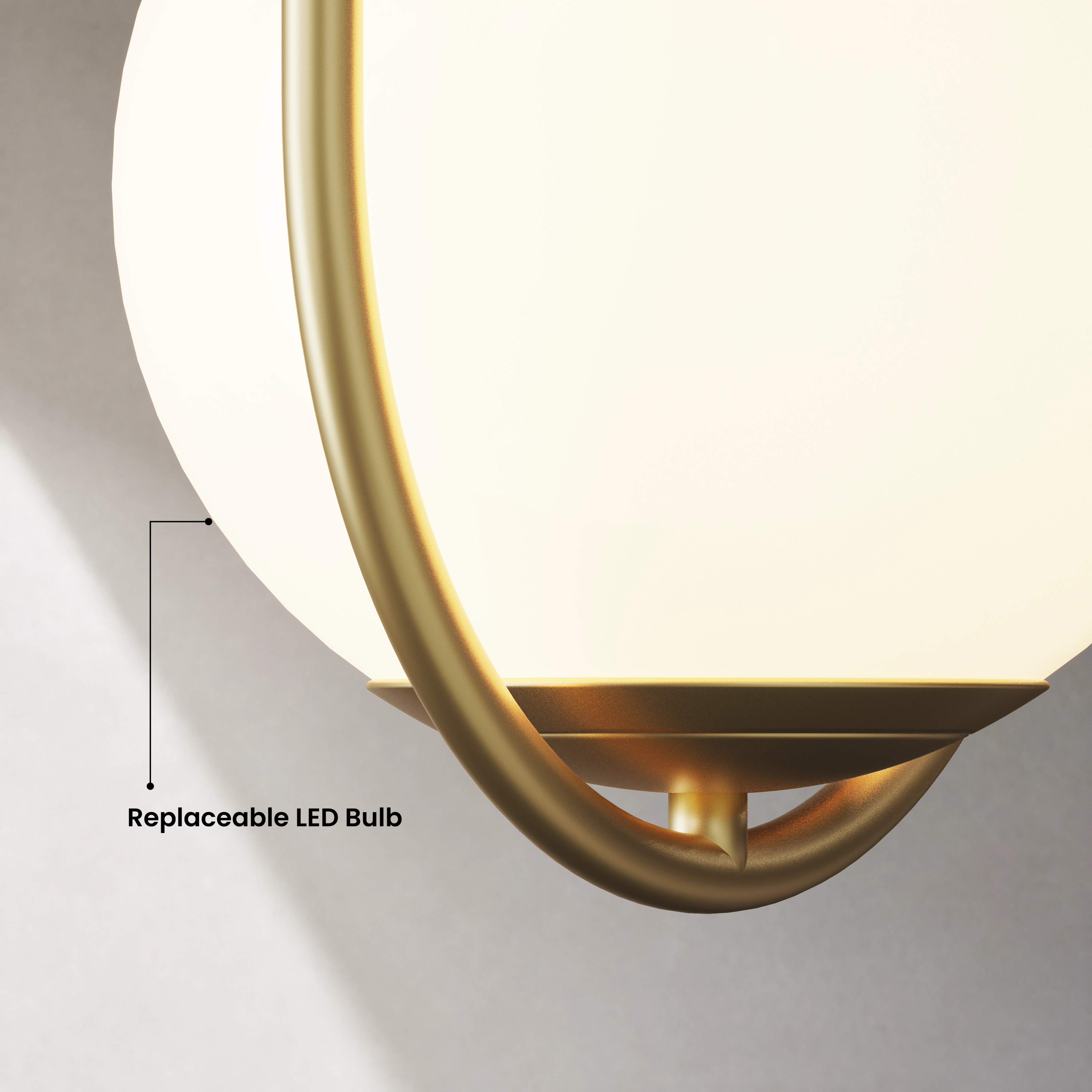 Jewels & Pearls pendants, two black-frame globe styles over a sofa; available in five styles