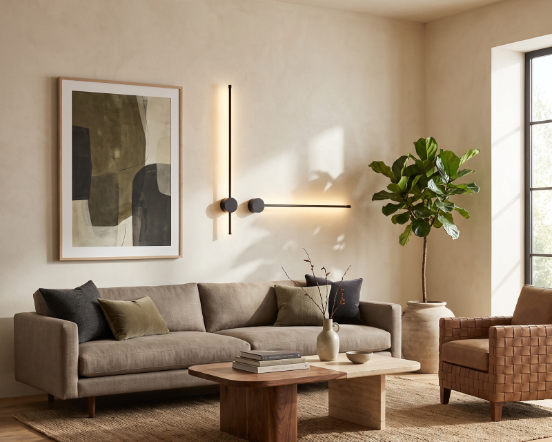 Living room wall light