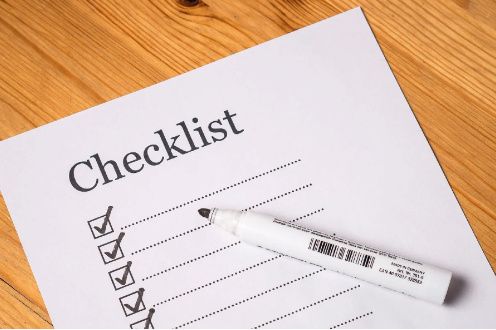 checklist