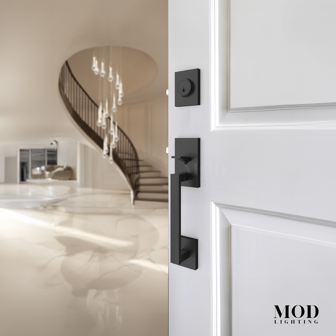 Modern Front Door Lock Set