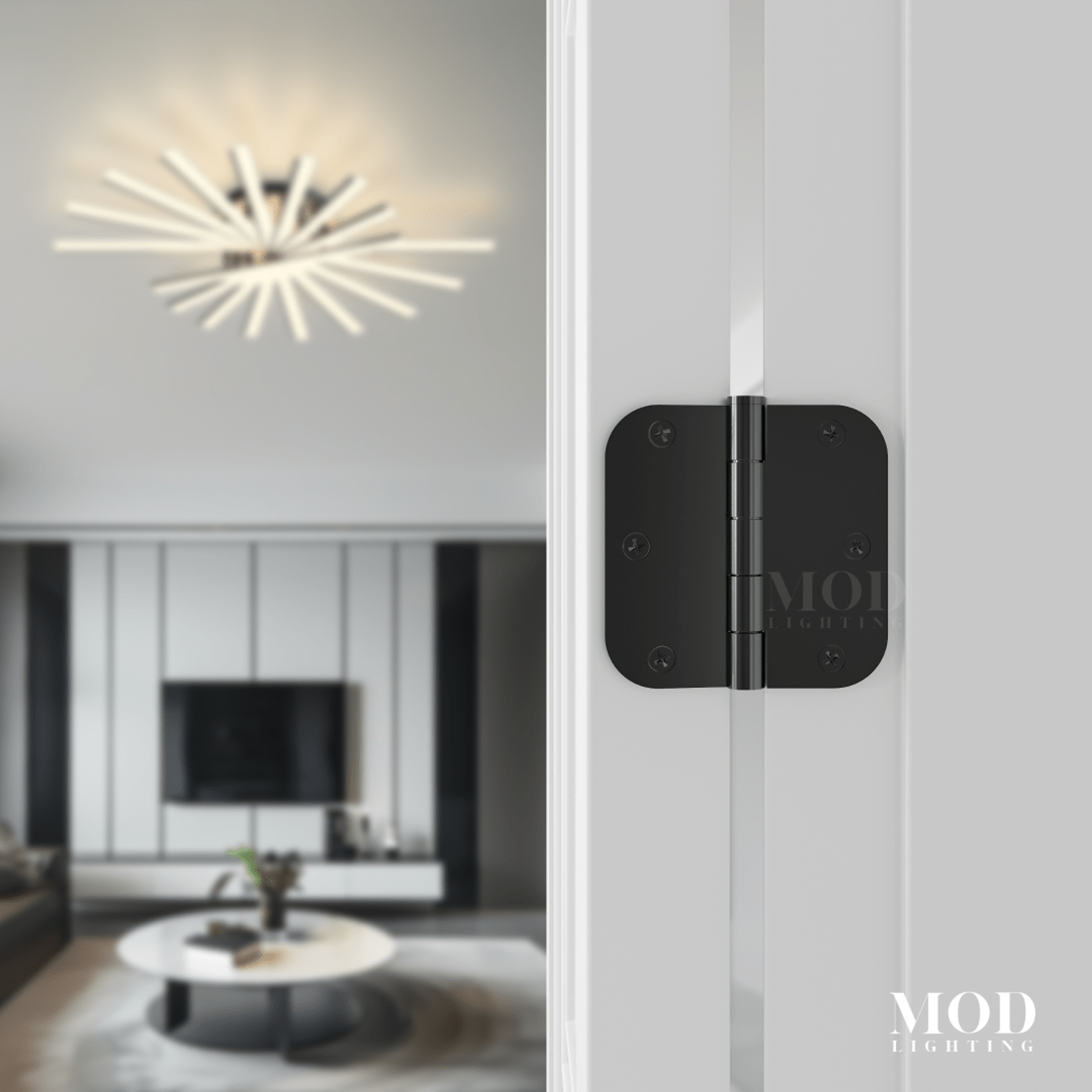 Modern Door Hinge (Open Box) hover