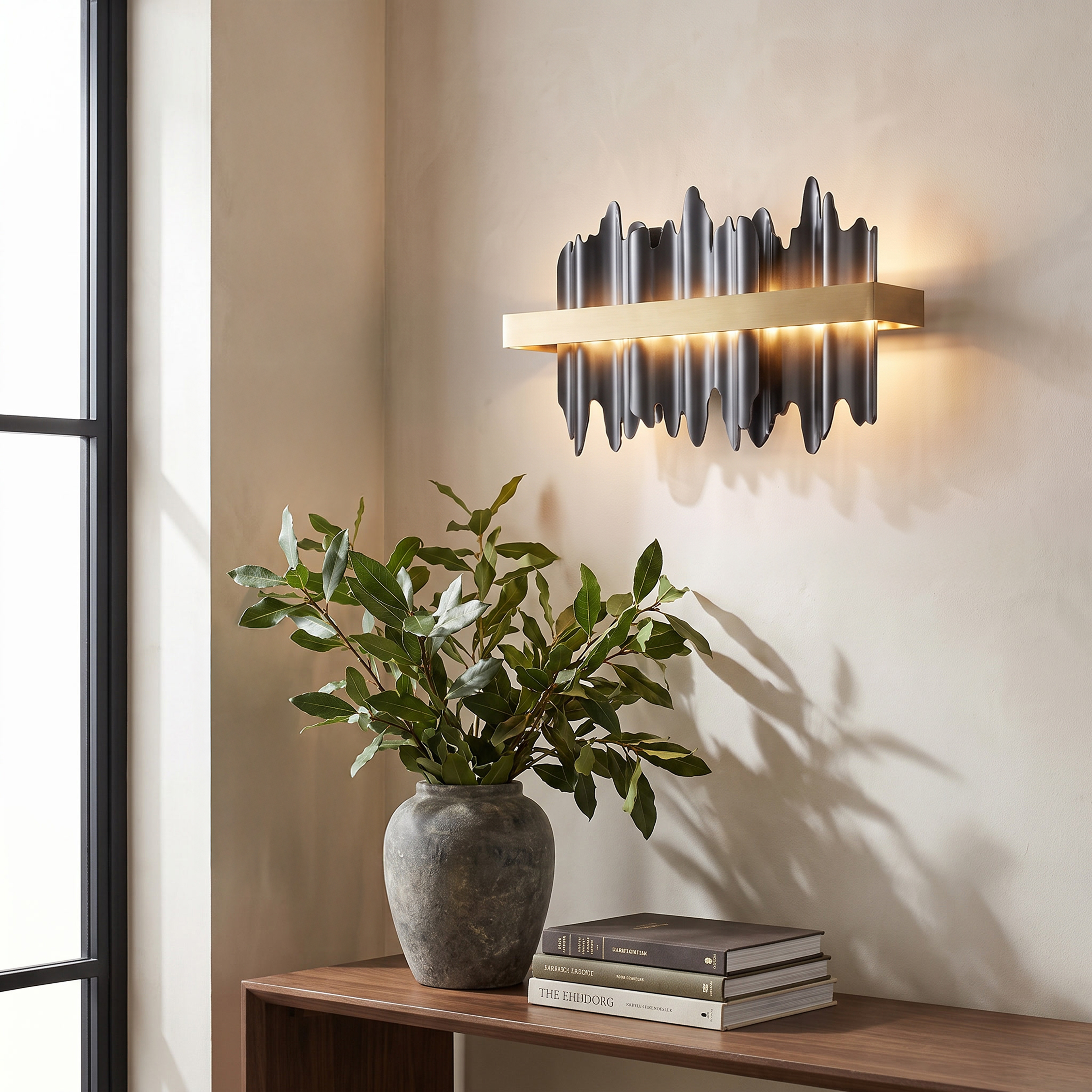 Aurelius Sconce Smart, jet black