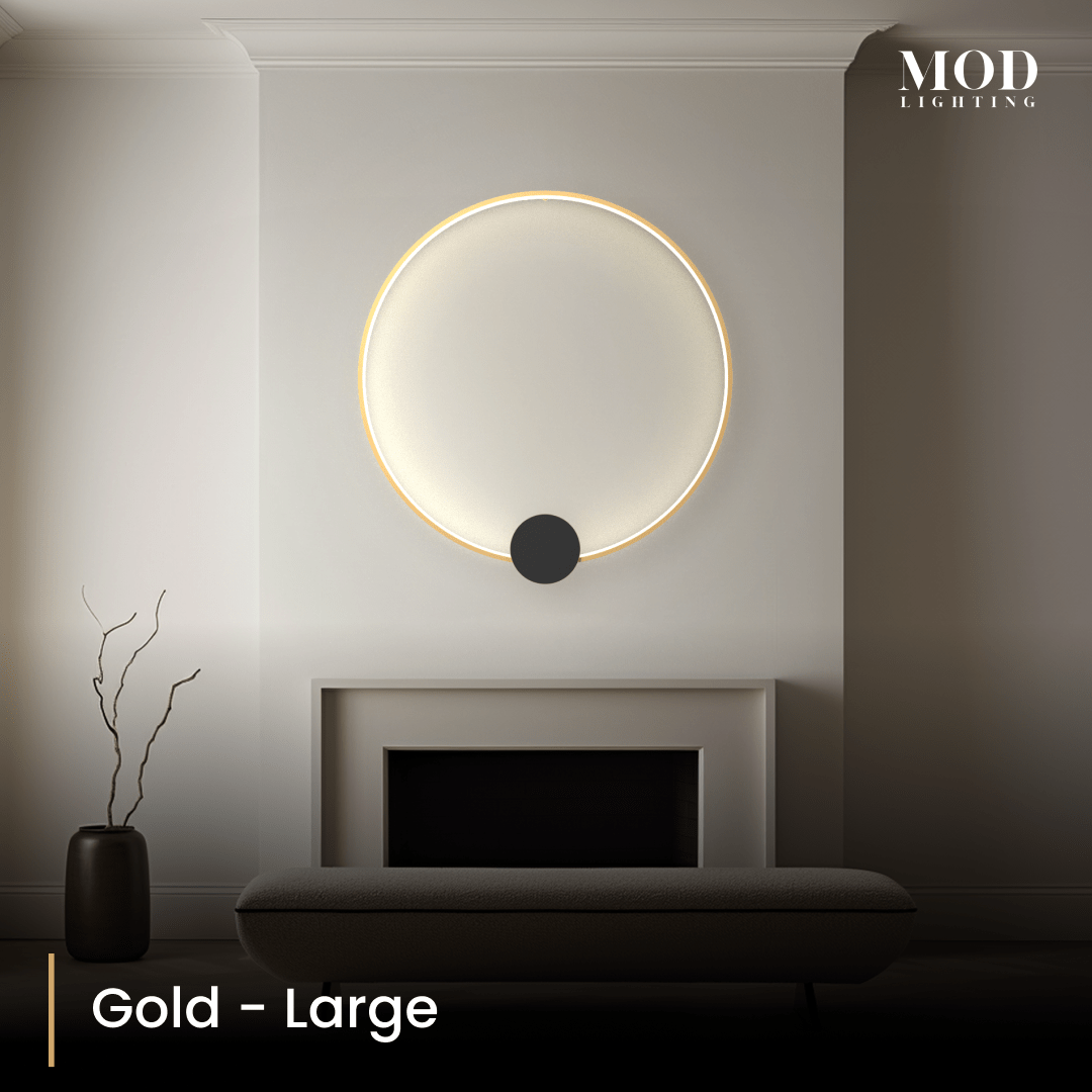 Halo | Modern Black and Gold Halo Light | MOD LIGHTING - MOD