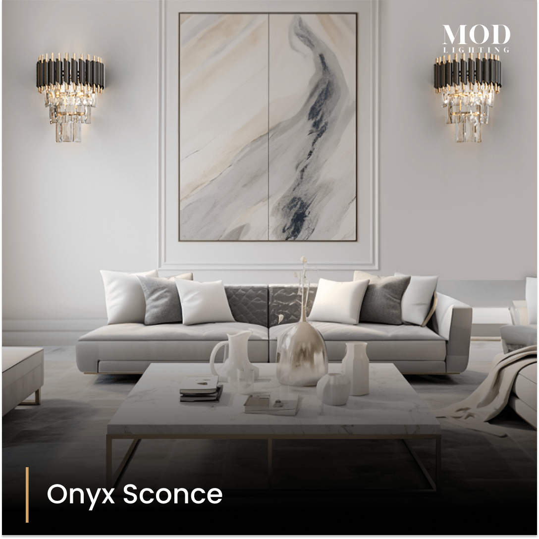 onyx sconce