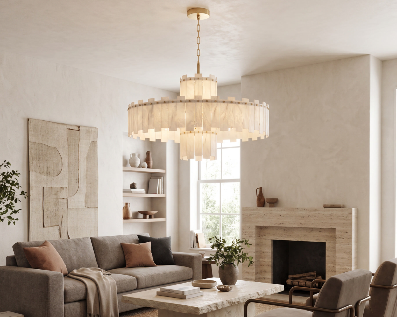 Living room chandelier