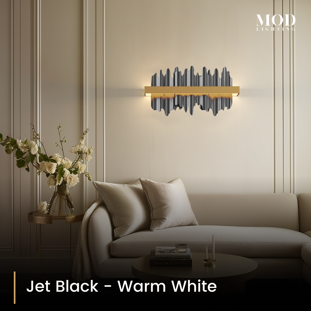 Aurelius Sconce Jet Black WW 1