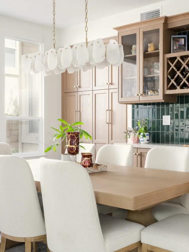 Home lit by MOD LIGHTING, shared by @kitchensetcofvc on Instagram