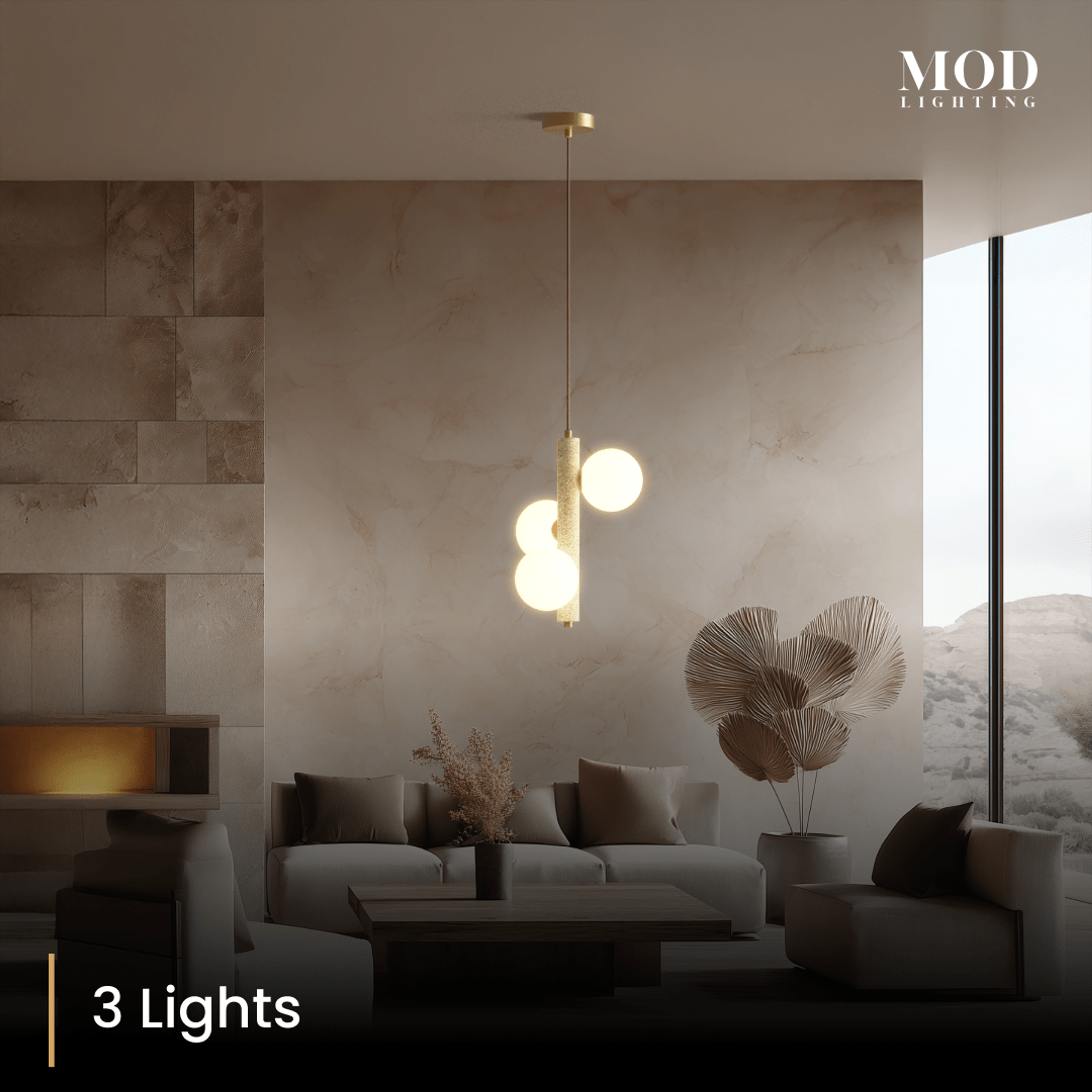 3 lights