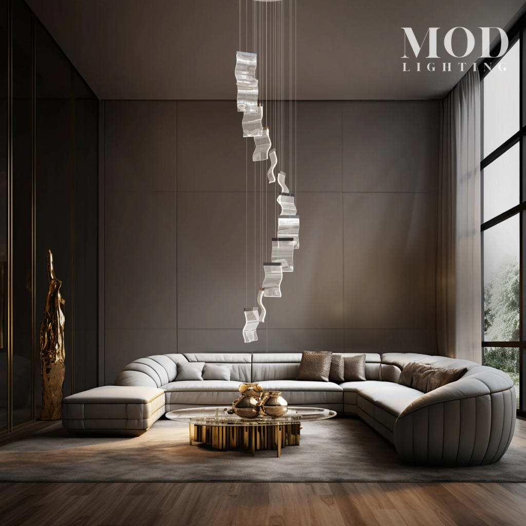 30 Modern Living Room Chandelier Ideas for Your Home - MOD Lighting