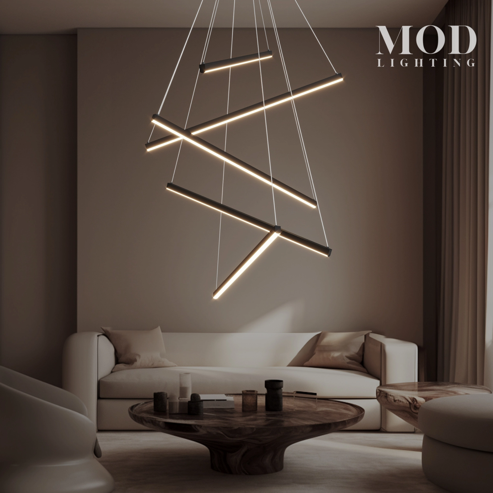 30 Modern Living Room Chandelier Ideas for Your Home - MOD Lighting