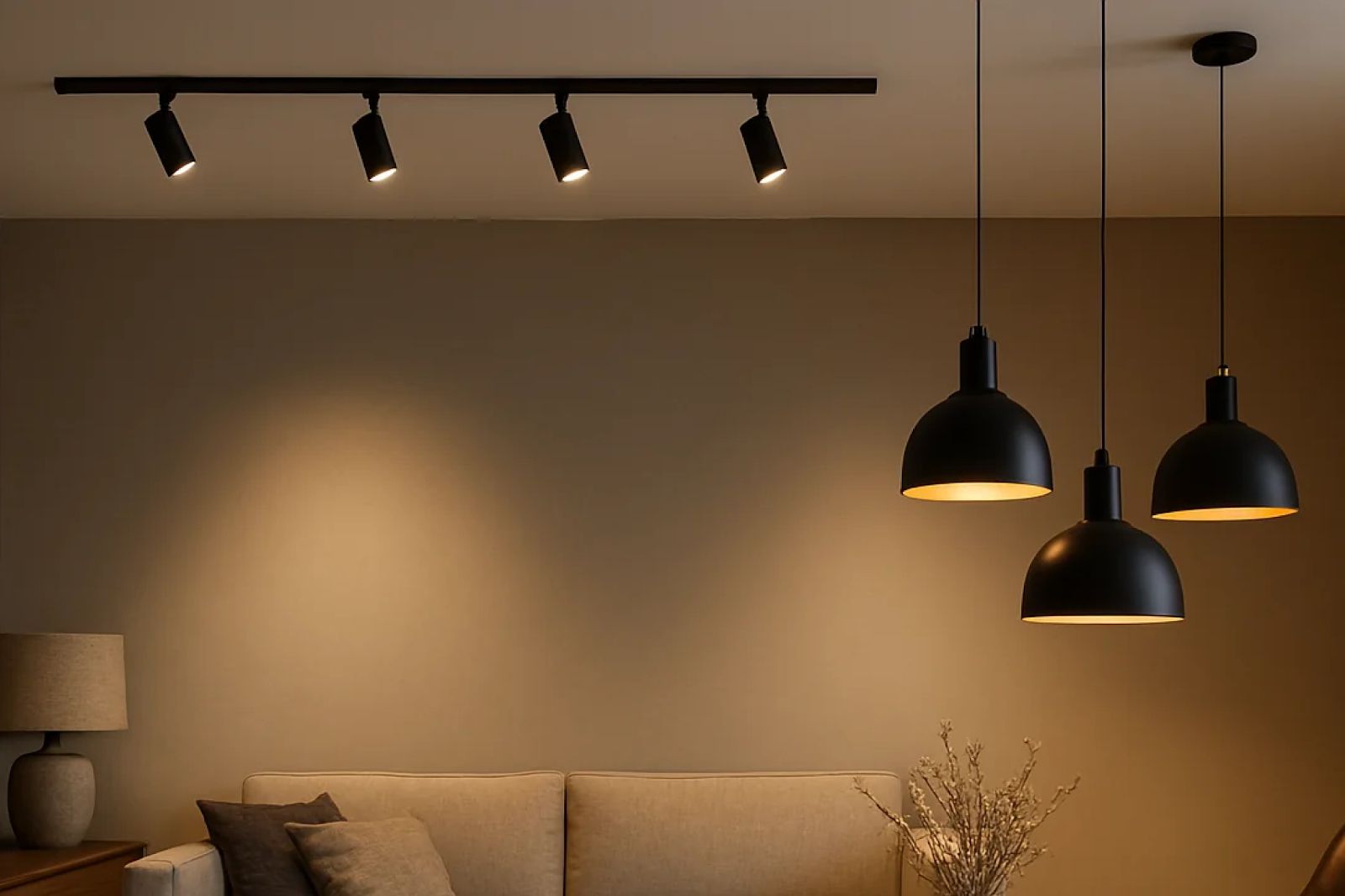 combination track lighting