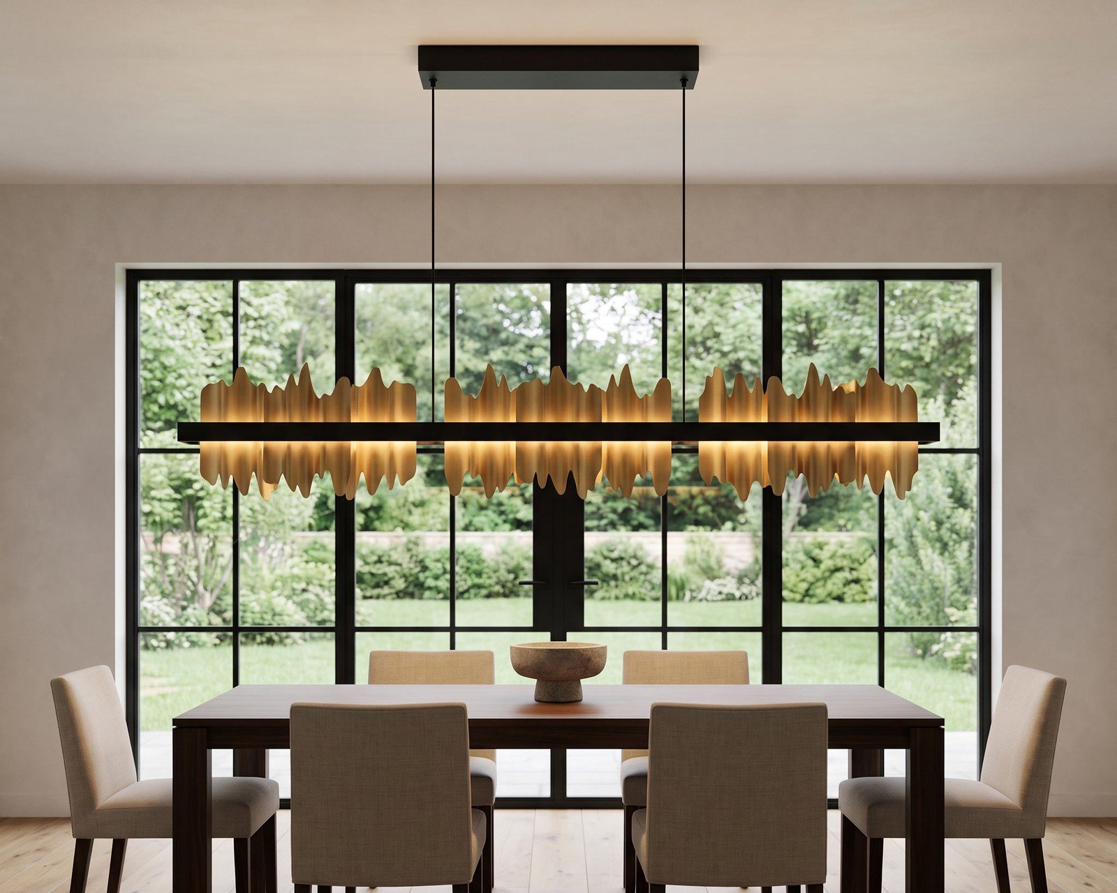 Aurelius Pendant over a dining table