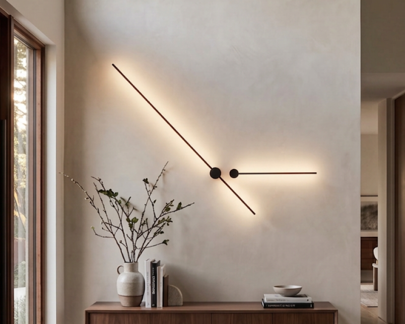 Cadel LED wall light in a dining room