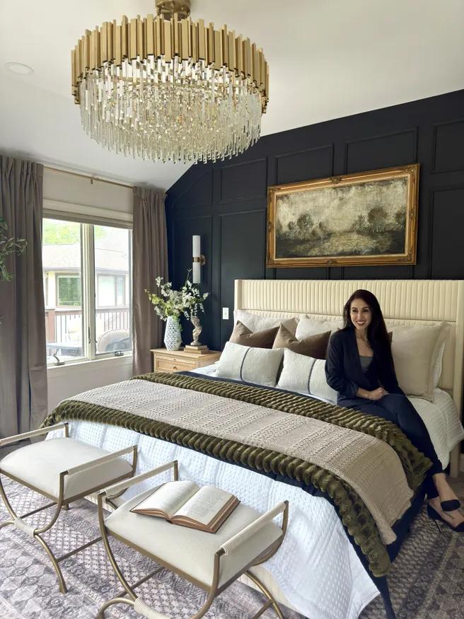 Home lit by MOD LIGHTING, shared by @alexandralevyinteriors on Instagram
