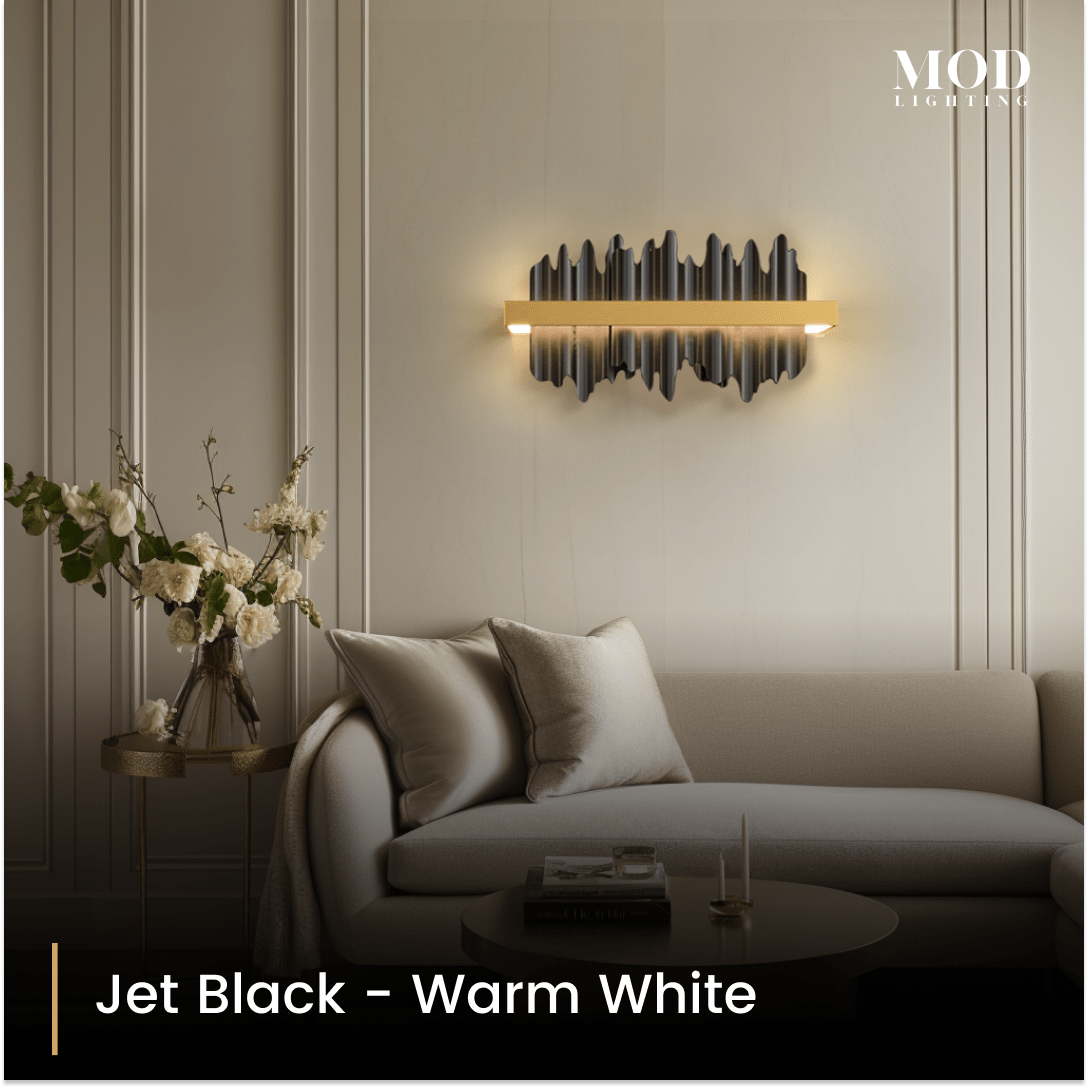 Aurelius Sconce Jet Black WW 1