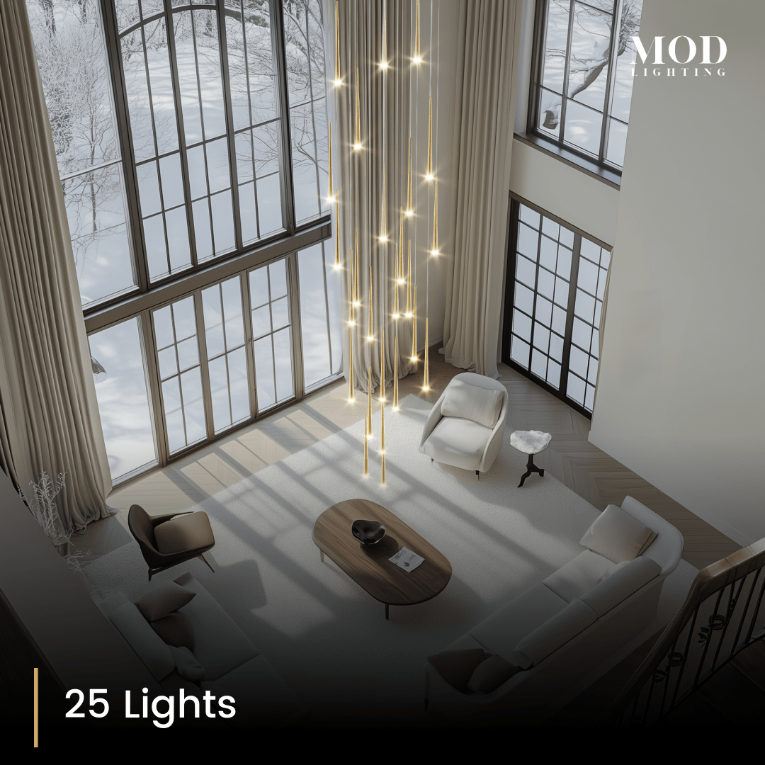 25 lights