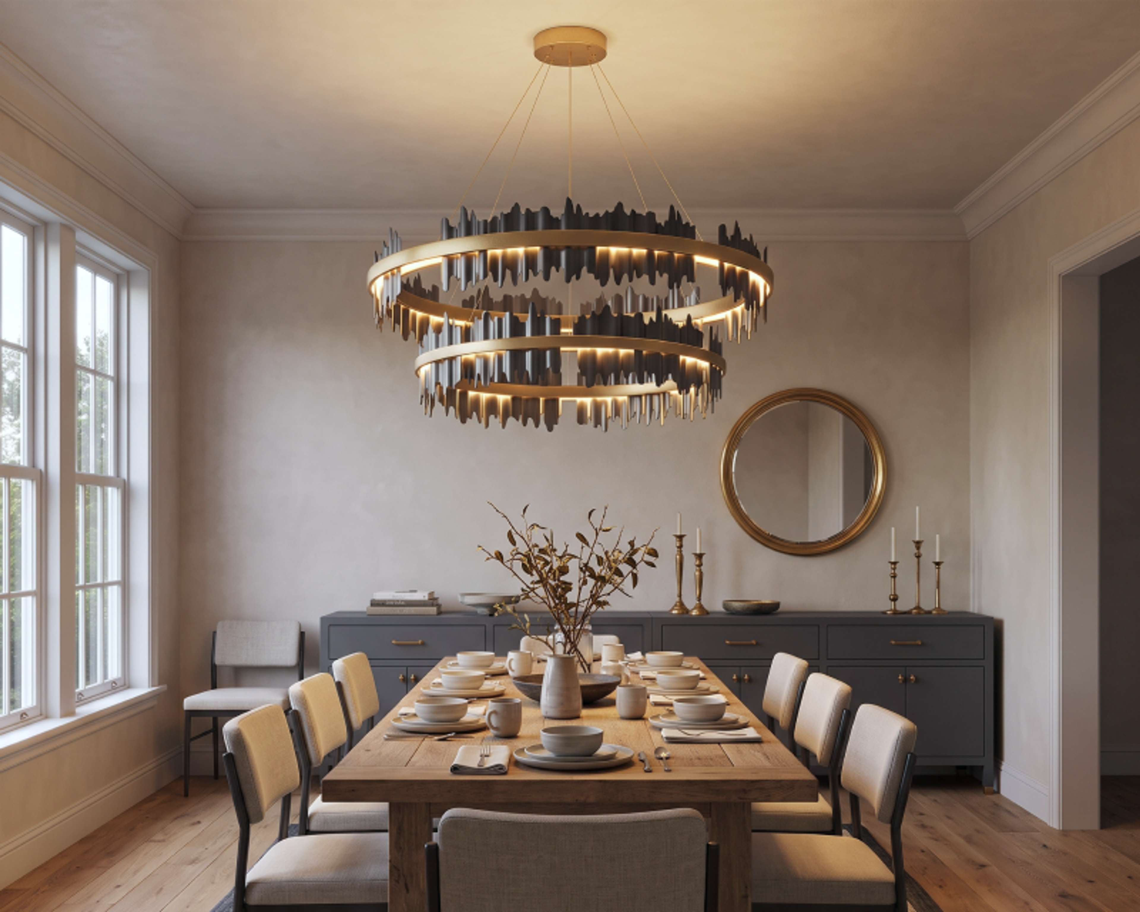 Dining room chandelier