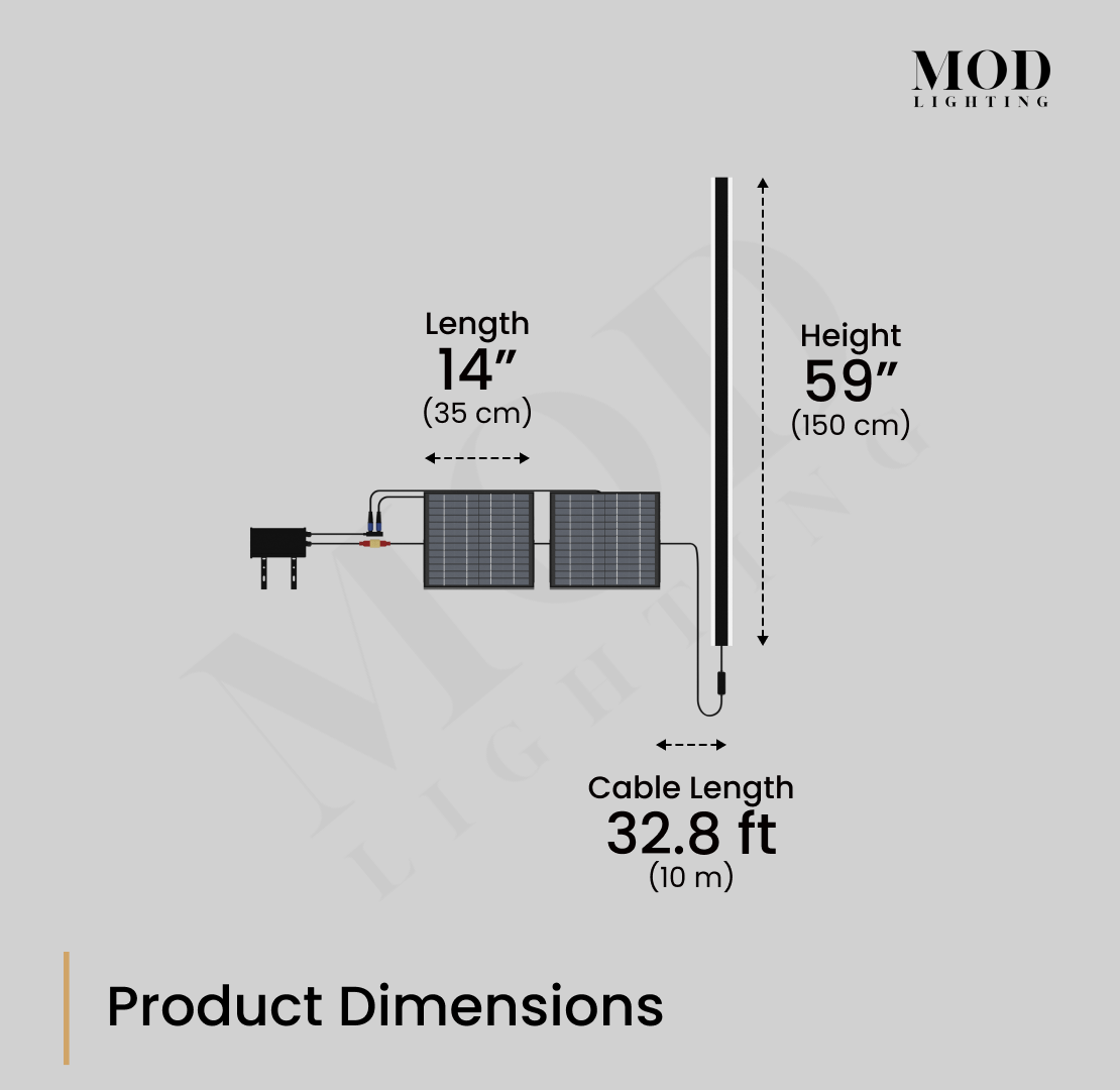 dims 150cm