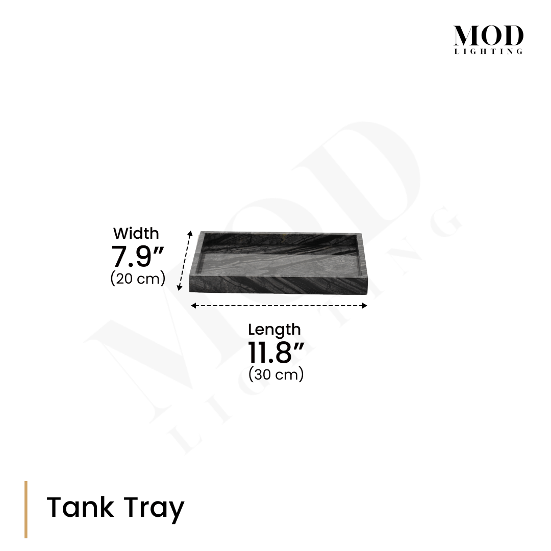 tank tray dims