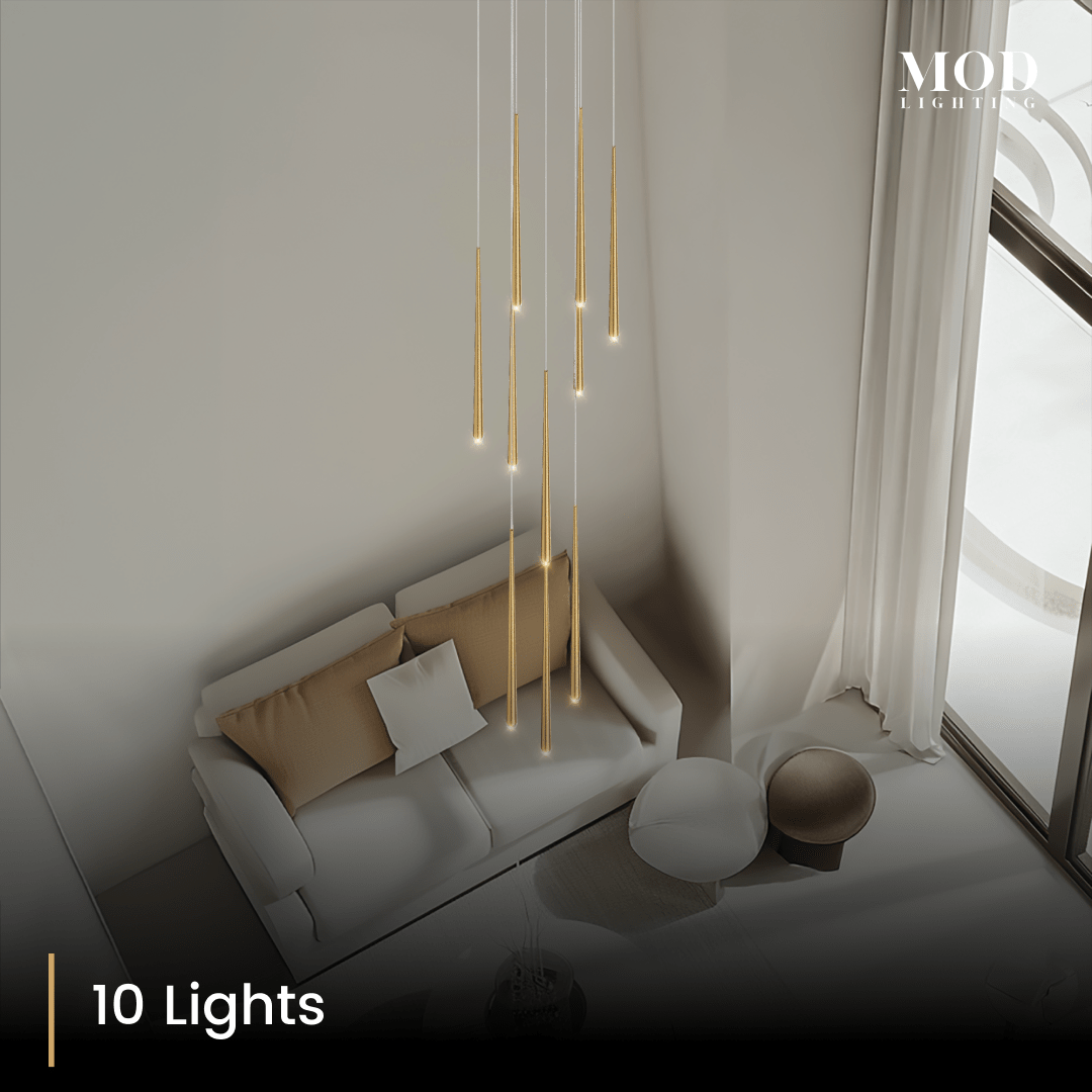 10 lights