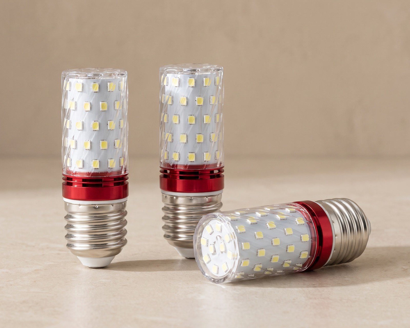 E26 dimmable LED bulbs, six-pack