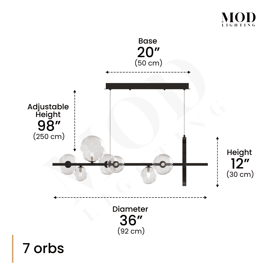 Bailey Nordic Chandelier MOD LIGHTING