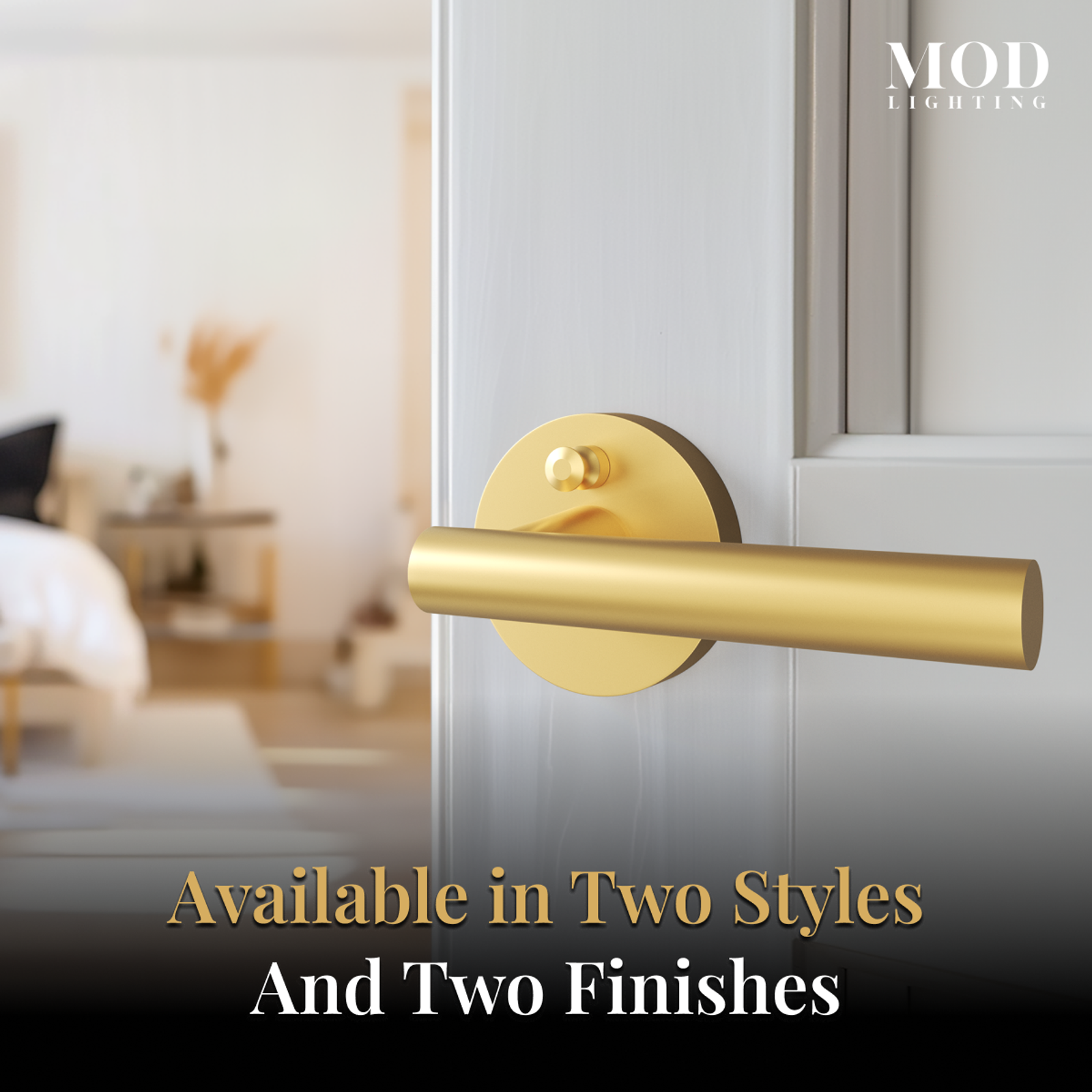 Hendrix · Minimalist Zinc Alloy Door Handle | MOD LIGHTING