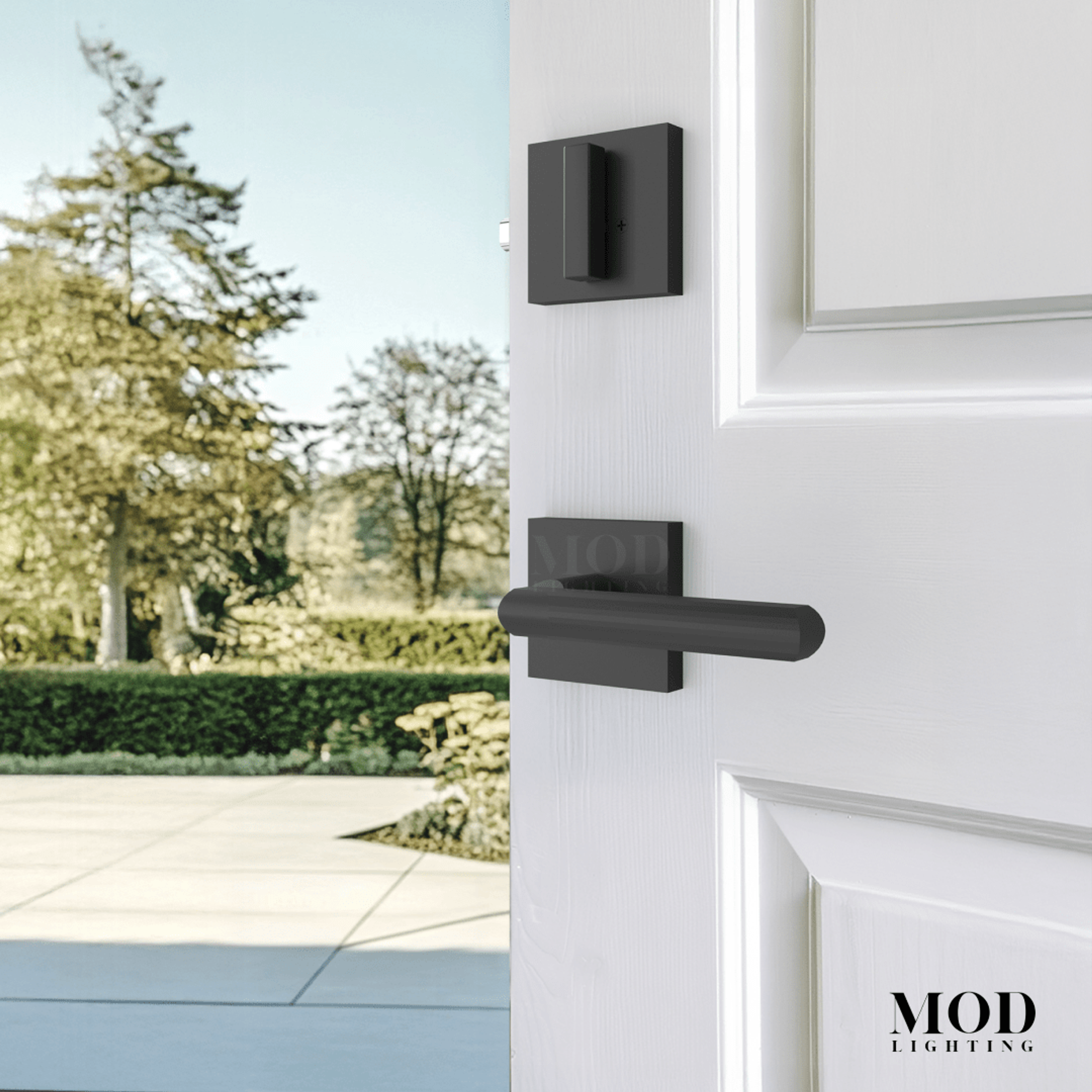Modern Front Door Lock Set hover
