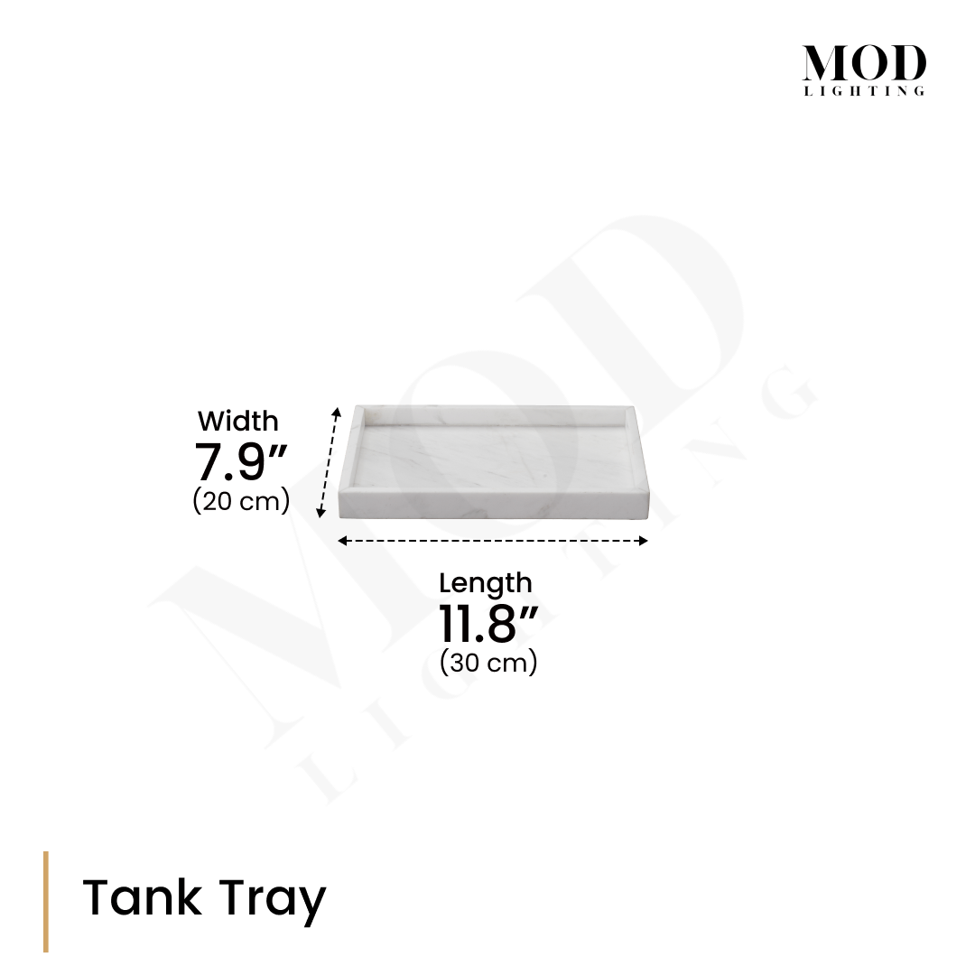 tank tray dims