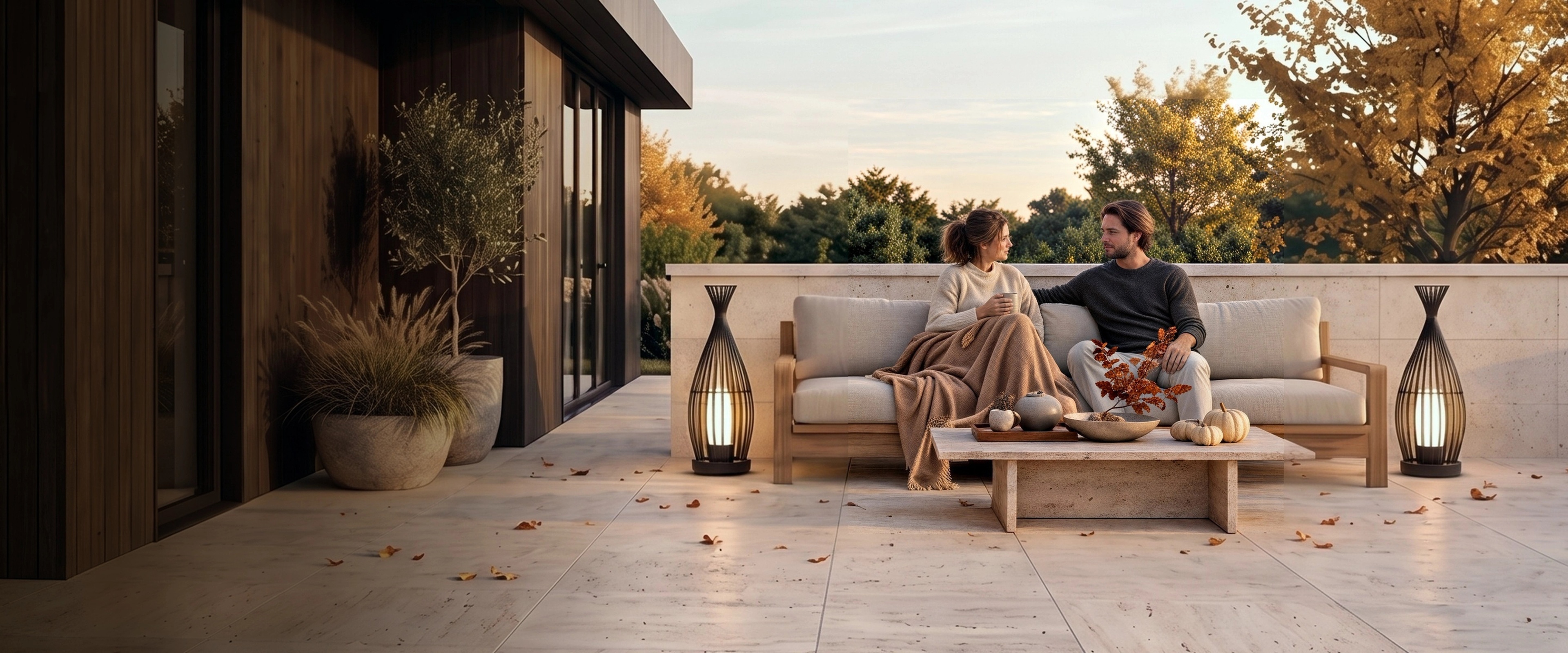 MOD LIGHTING Fall Sale, 25% off sitewide with code FALL25: Solara brass and crystal chandelier over a cream-toned living room