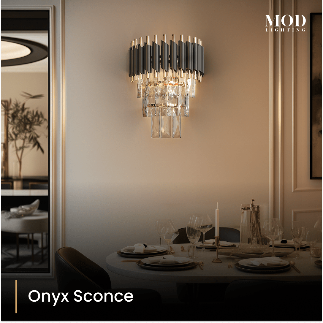 onyx sconce