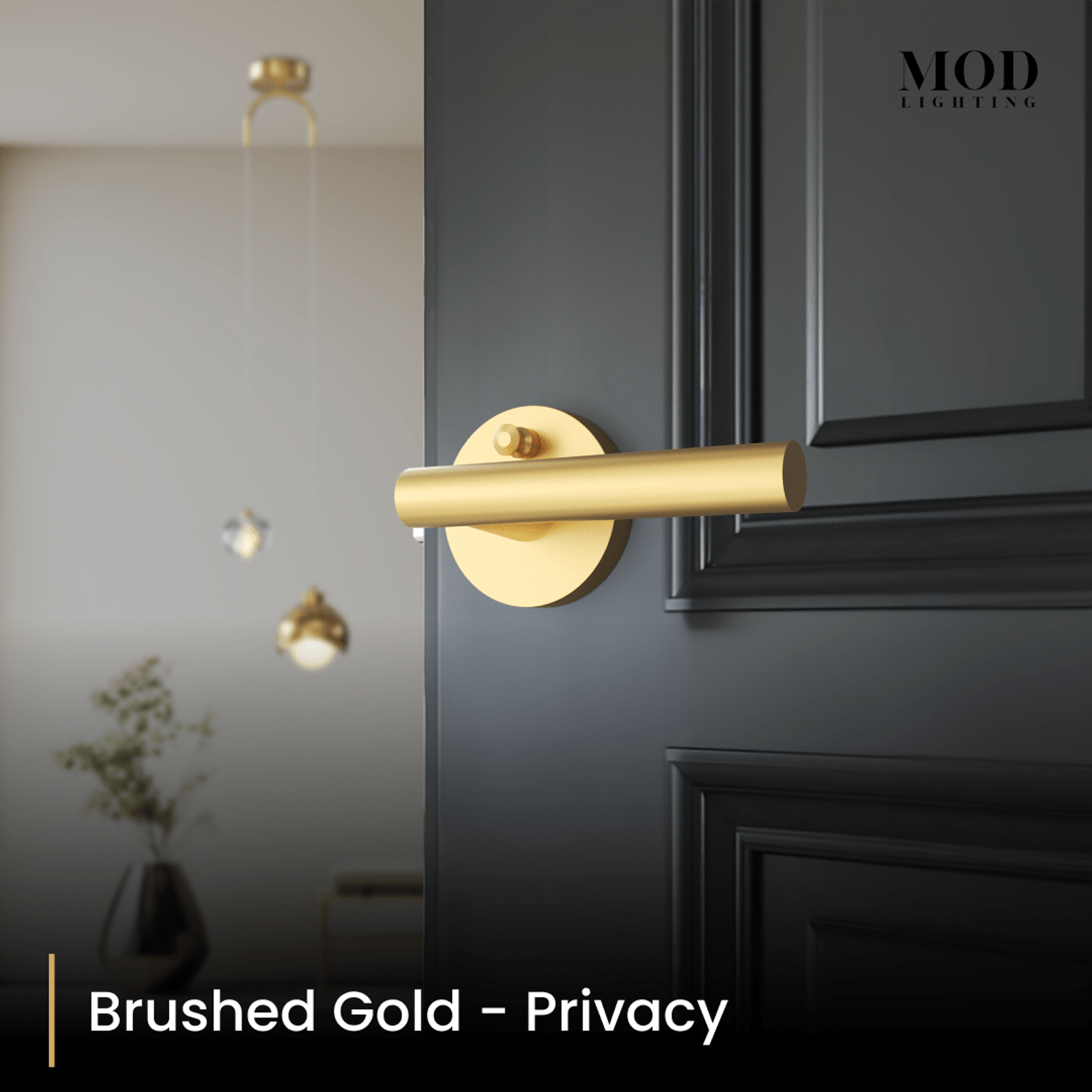Hendrix · Minimalist Zinc Alloy Door Handle | MOD LIGHTING