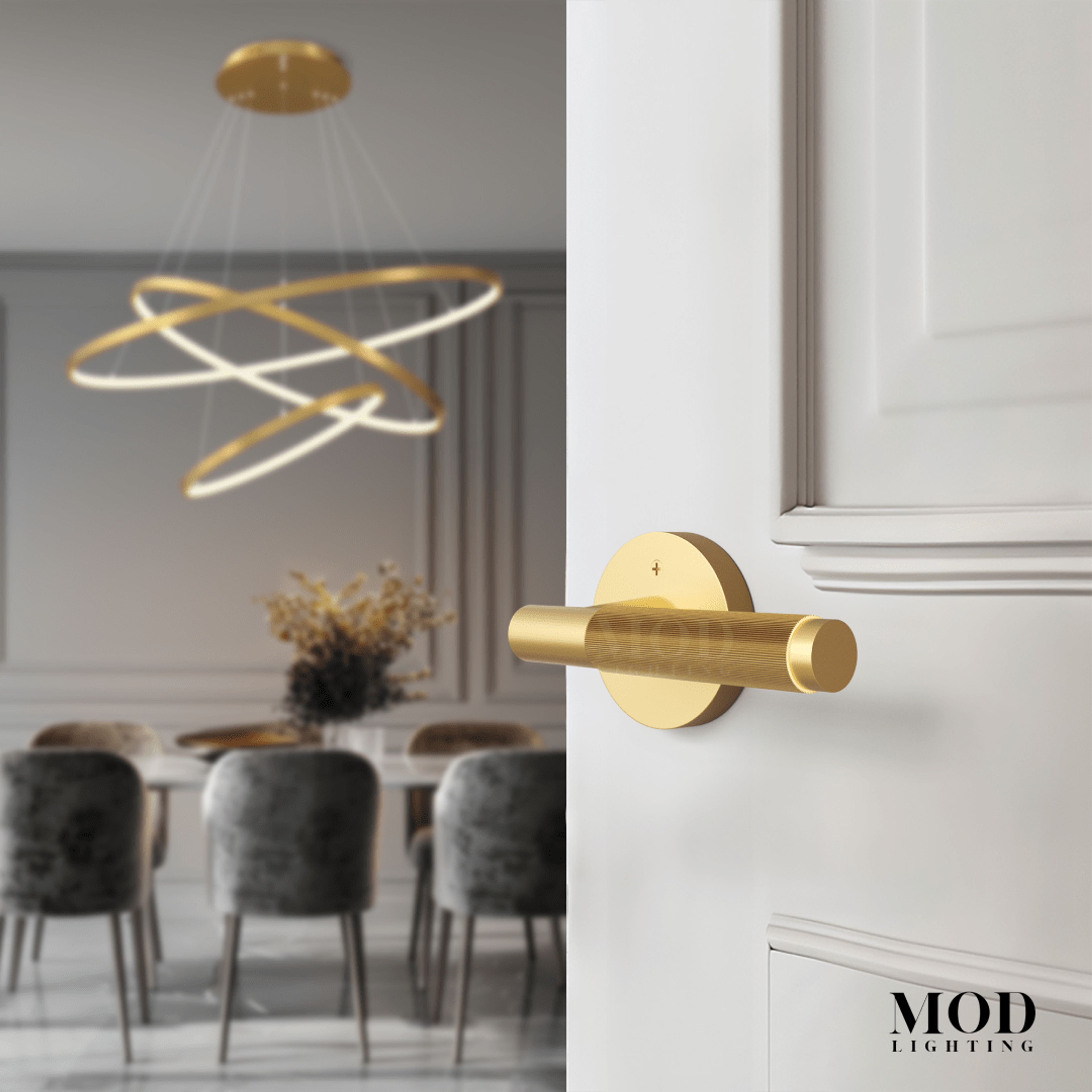 Carrington Modern Door Handle