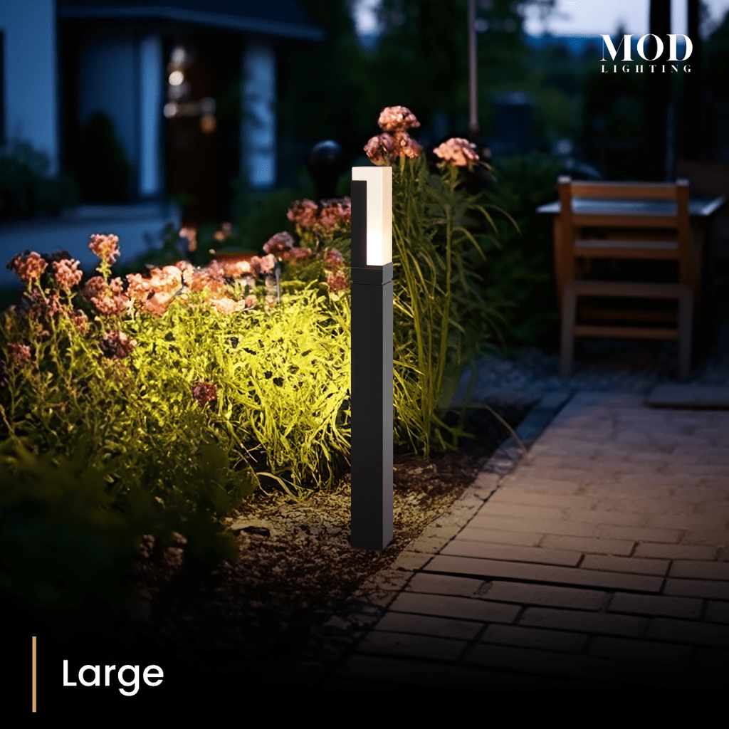 Modern Black Aluminum LED Outdoor Light Meadow MOD Lighting MOD Modern Black Aluminum LED Outdoor Light Meadow MOD Lighting MOD