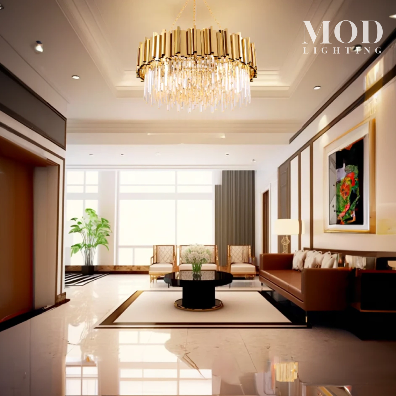 30 Modern Living Room Chandelier Ideas for Your Home - MOD Lighting