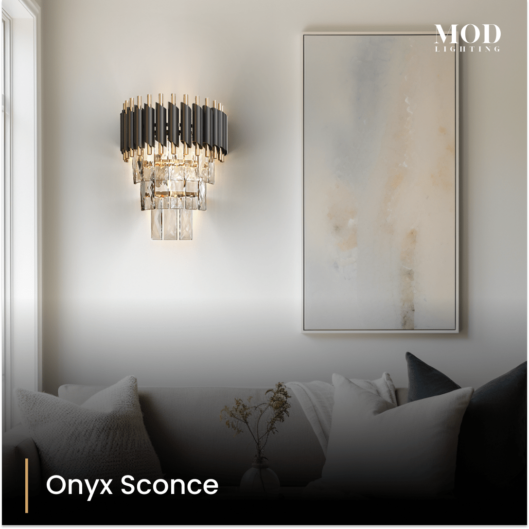 onyx sconce